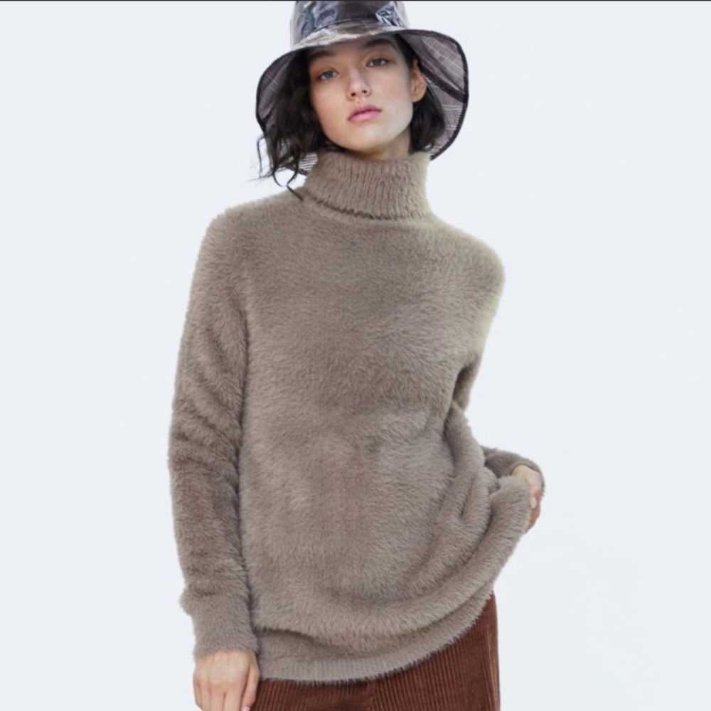 COPY - Zara knit Turtleneck sweater